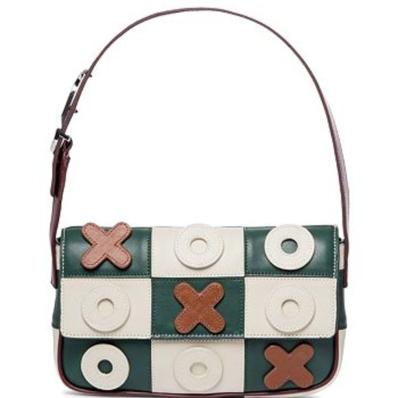 STAUD Handbags - STAUD Tommy Tic Tac Toe Magnetic Shoulder Bag Rare